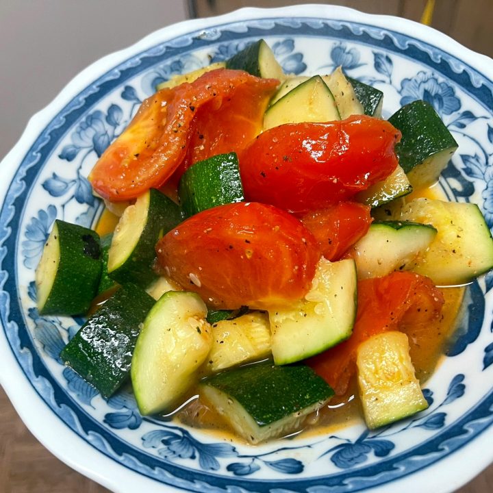 Zucchini Tomato Stir Fry