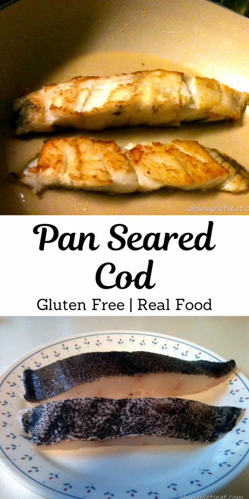 gluten free pan seared cod