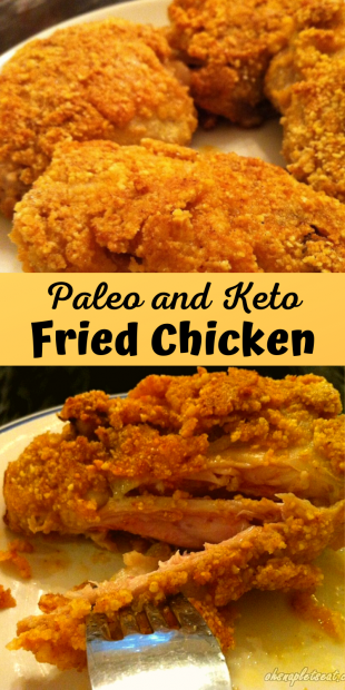 Keto Fried Chicken • Oh Snap! Let's Eat!