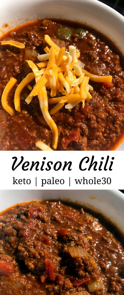 Venison Chili Recipe Paleo Keto Whole30 Oh Snap Let S Eat