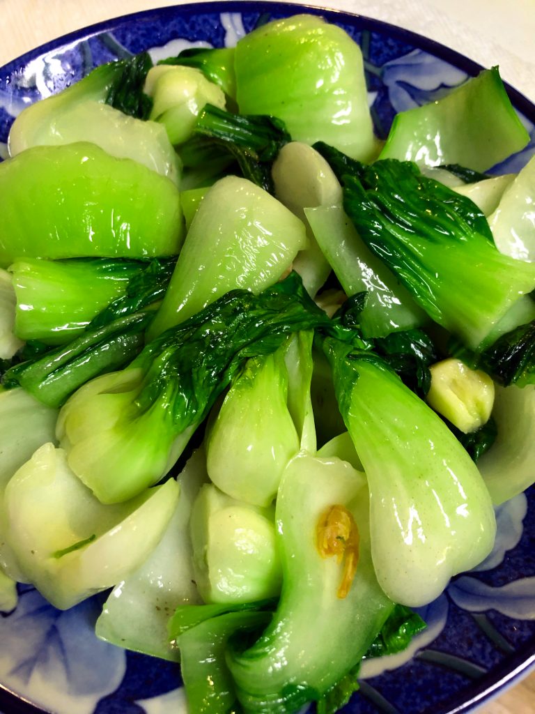 Shanghai Bok Choy Stir Fry with Garlic