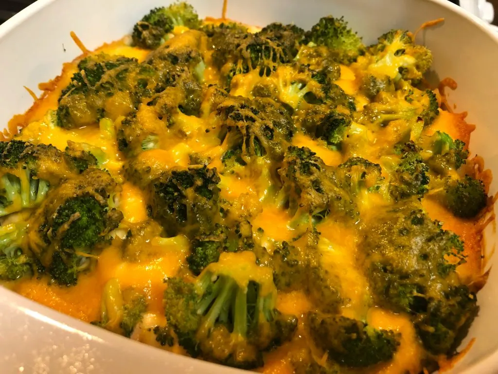 Keto Chicken Broccoli Cheese Casserole