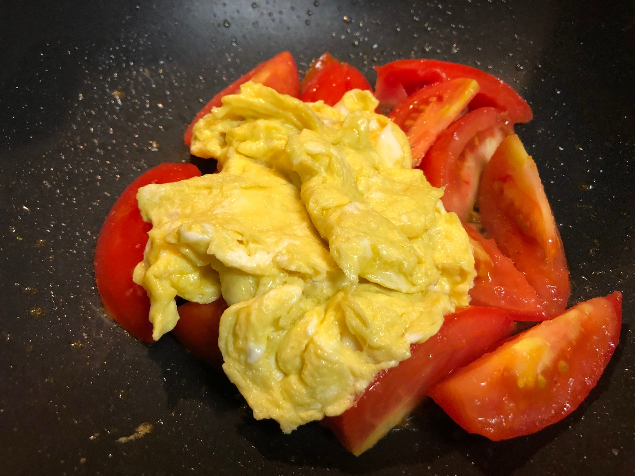 Chinese Tomato Egg Stir Fry Oh Snap Let S Eat