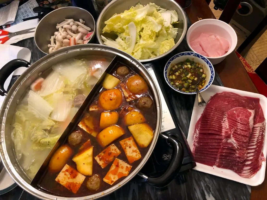 chinese hot pot recipe – use real butter