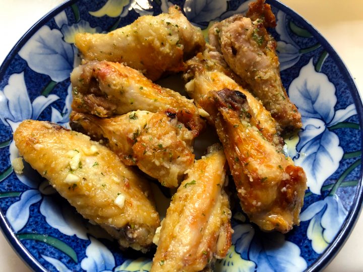 Garlic Parmesan Wings (Air Fryer)