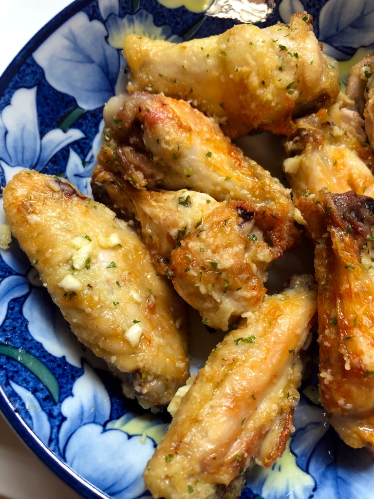 Garlic Parmesan Wings Air Fryer Recipe
