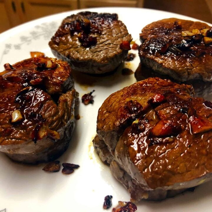 Teriyaki Beef Tenderloin Medallions