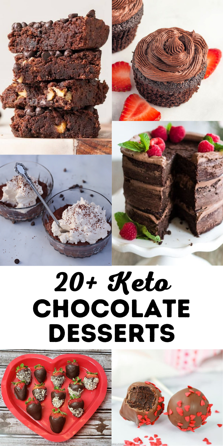 Keto Chocolate Desserts (Gluten Free) • Oh Snap! Let's Eat!