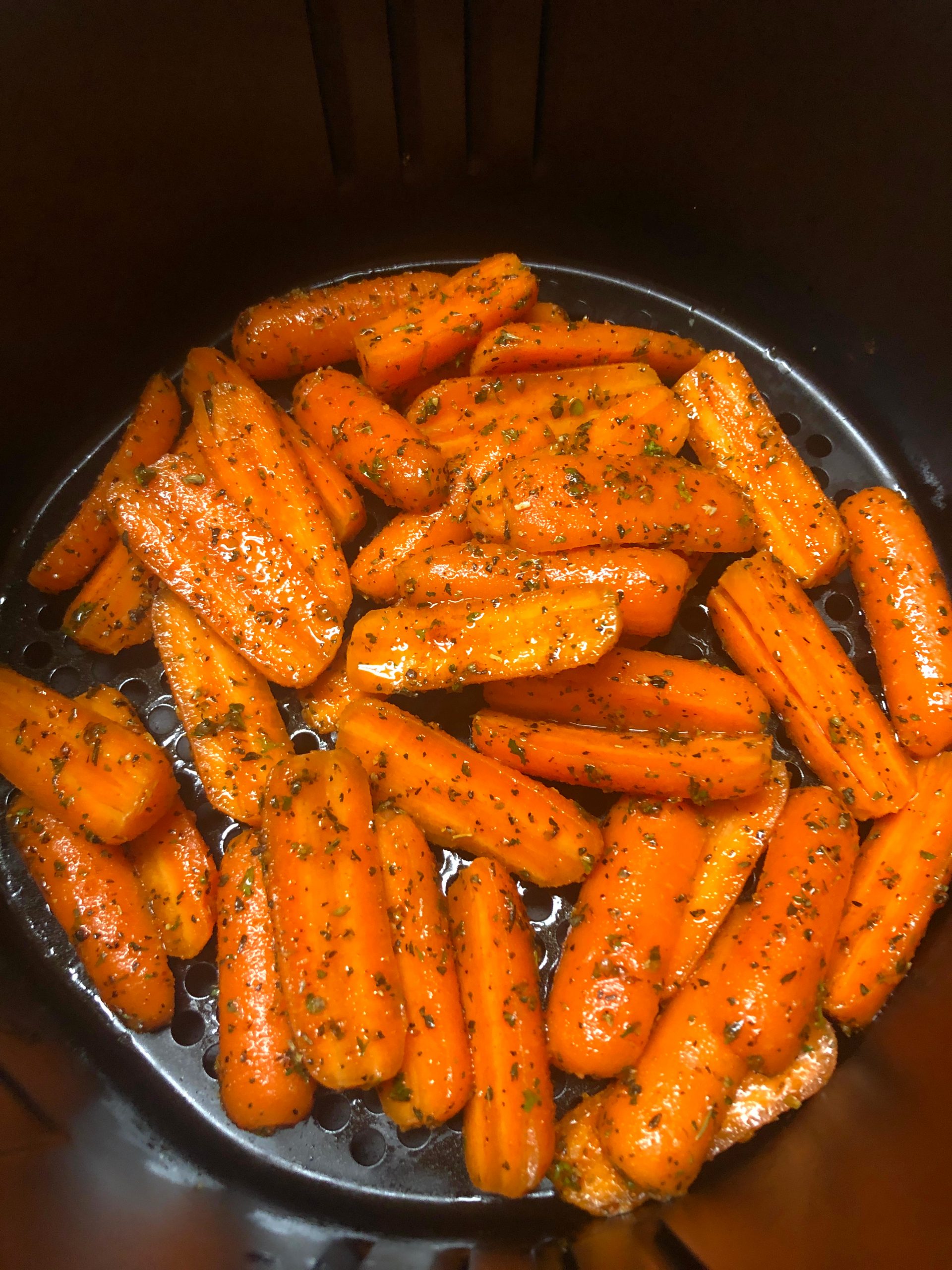 Air Fryer Baby Carrots • Oh Snap! Let's Eat!