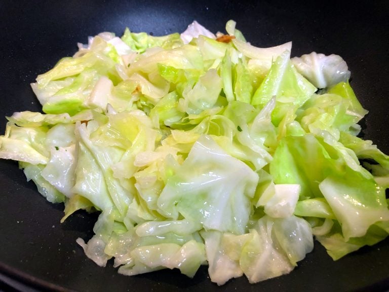 Cabbage Stir Fry with Dried Shrimp • Oh Snap! Let's Eat!