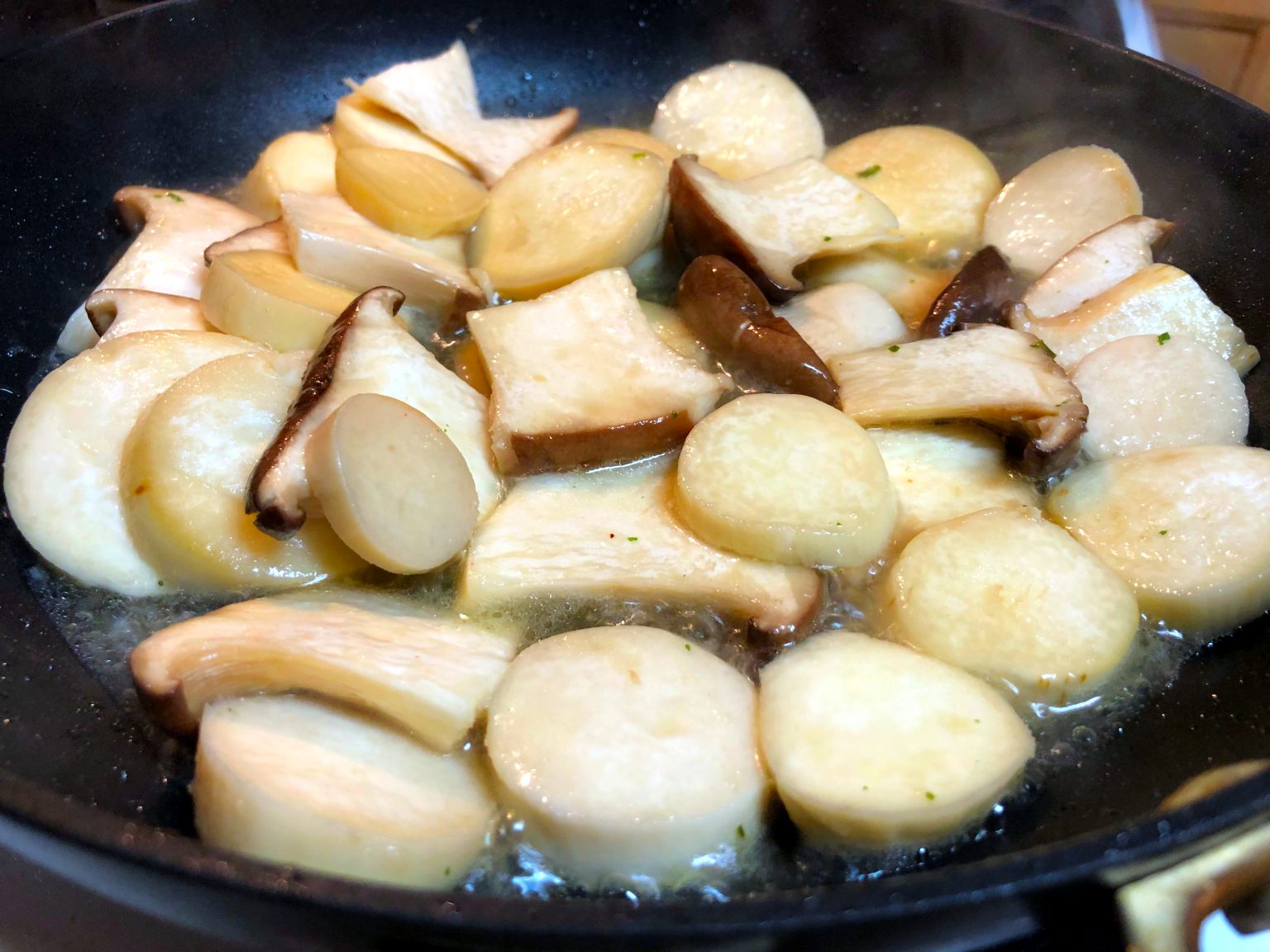 King Oyster Mushroom with Pork Stir Fry • Oh Snap! Let's Eat!