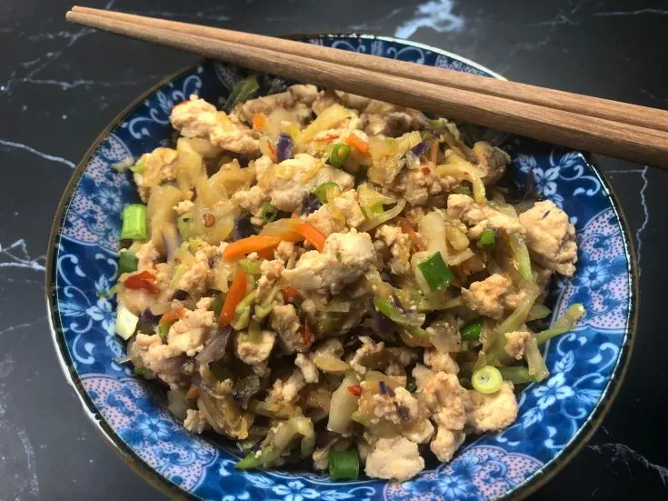 Keto Egg Roll in a Bowl
