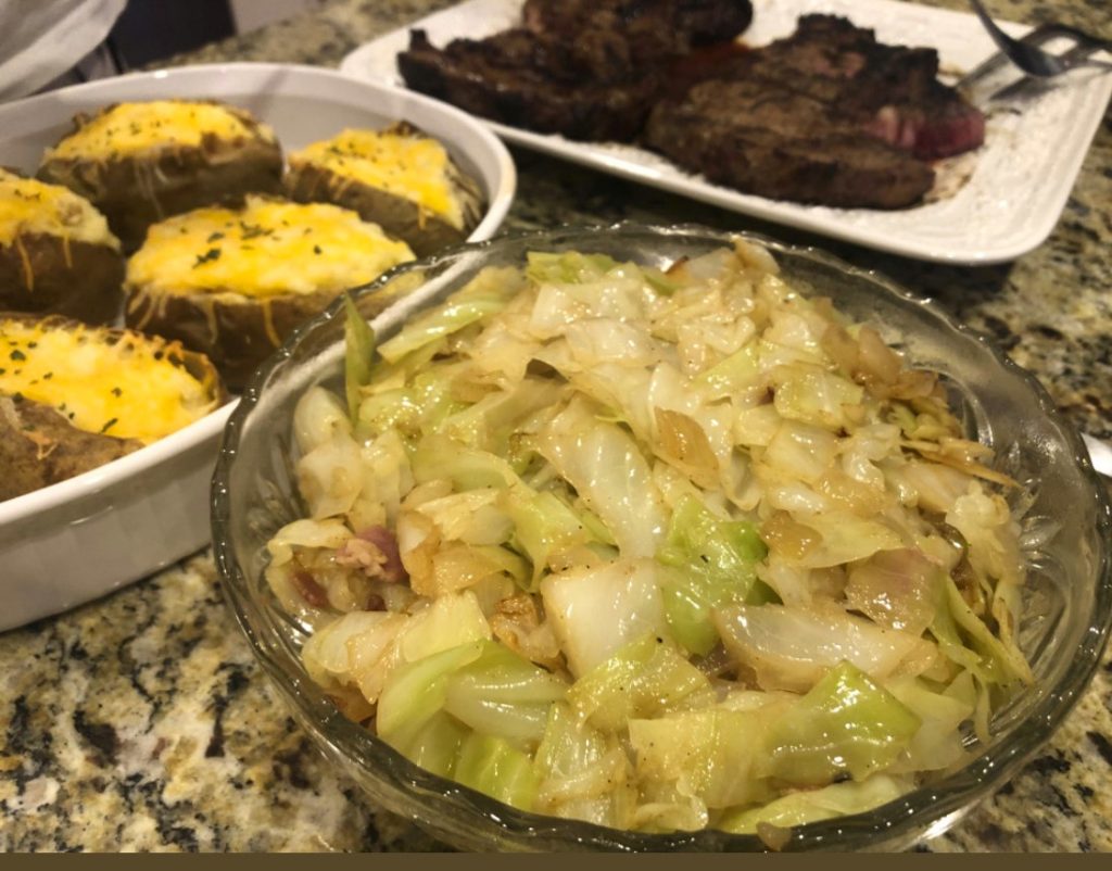 Fried Cabbage and Bacon Recipe