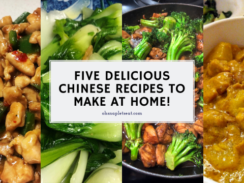 Five Delicious Chinese Recipes To Make At Home! • Oh Snap! Let's Eat!