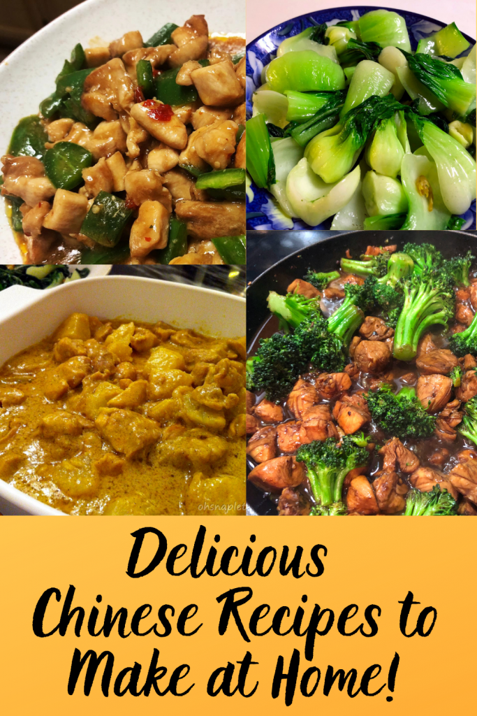 Five Delicious Chinese Recipes to Make at Home! • Oh Snap! Let's Eat!