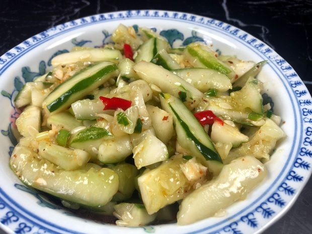 Chinese Cucumber Salad • Oh Snap! Let's Eat!