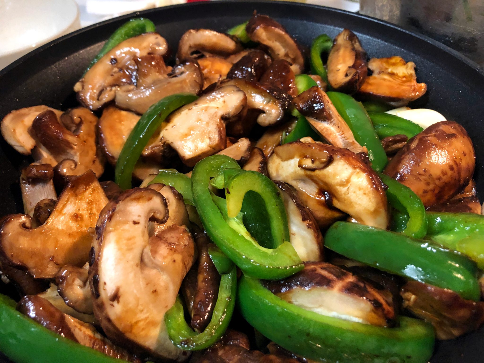 Shiitake Mushrooms Stir Fry With Peppers • Oh Snap Lets Eat 5926