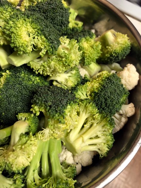 Broccoli and Cauliflower Stir Fry • Oh Snap! Let's Eat!