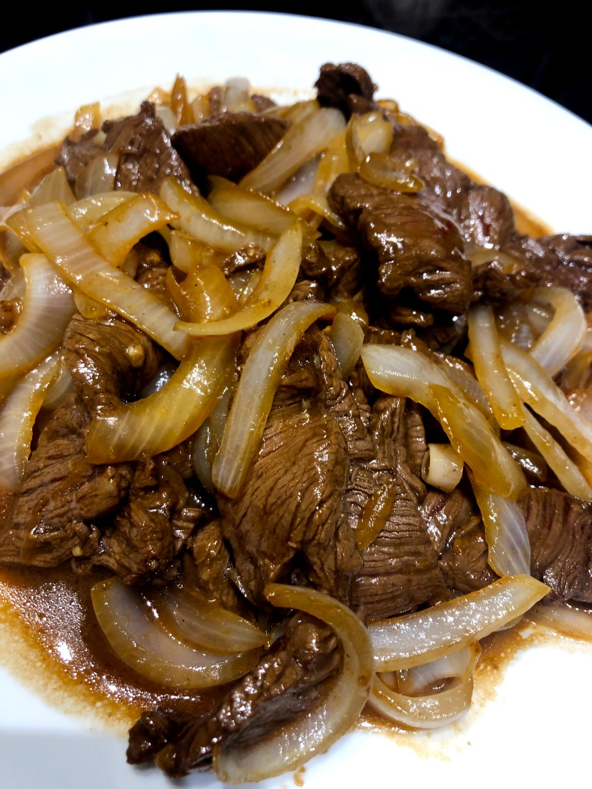 Beef and Onion Stir Fry • Oh Snap! Let's Eat!