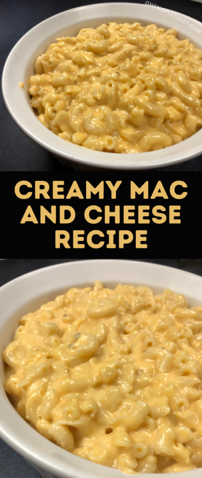 Mac and Cheese (Homemade) • Oh Snap! Let's Eat!