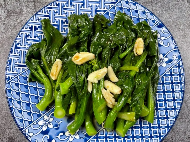 Chinese Broccoli with Sesame Soy Sauce