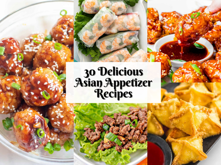 Asian Appetizers For Your Next Party Oh Snap Let S Eat   30 Delicious Asian Appetizer Recipes 2 768x576 