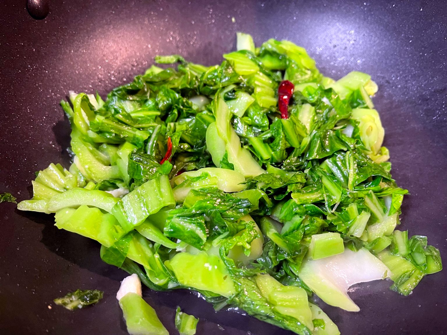 Chinese Mustard Greens Stir Fry • Oh Snap Lets Eat