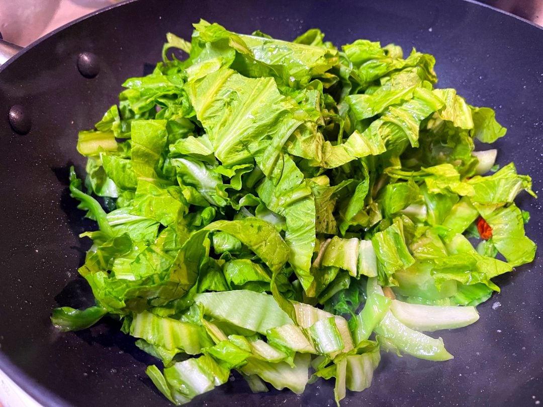Chinese Mustard Greens Stir Fry • Oh Snap! Let's Eat!