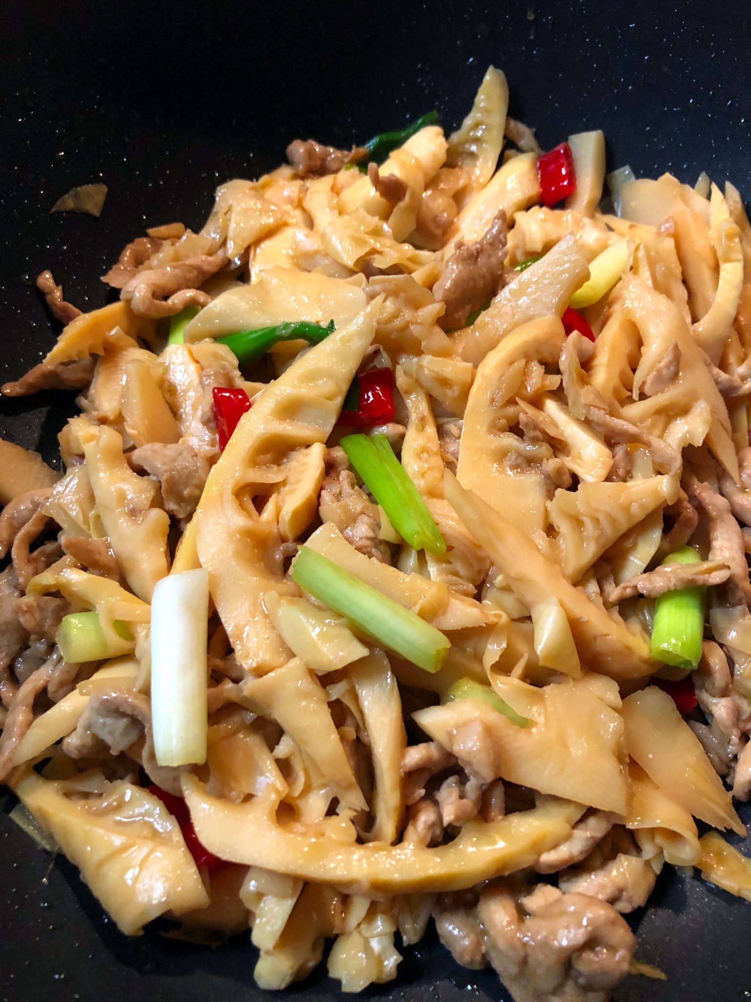 Bamboo Pork Stir Fry • Oh Snap! Let's Eat!