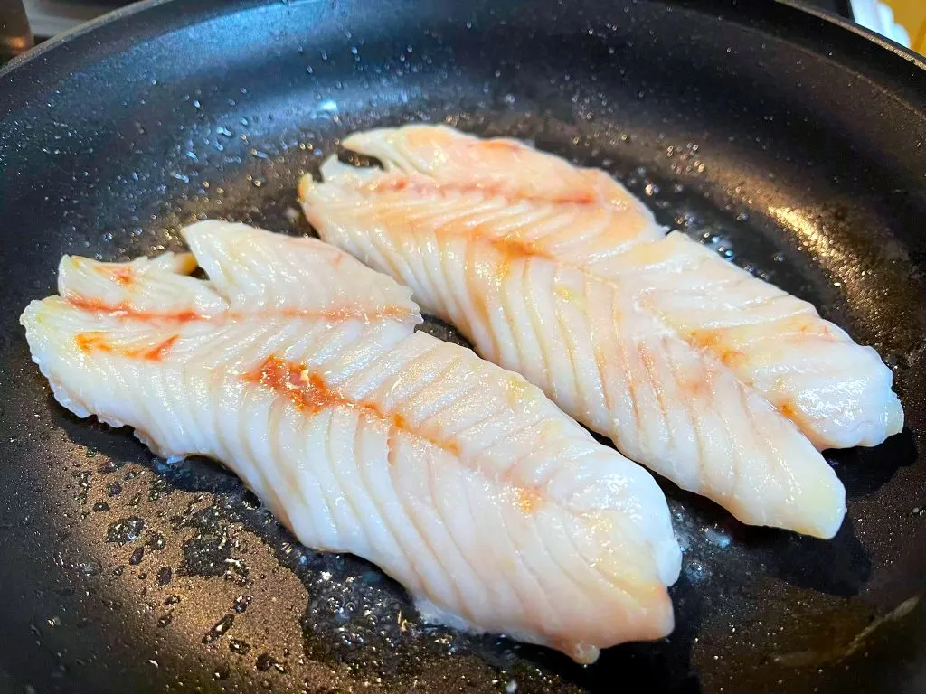 Pan-Seared White Fish - Cooking with Cocktail Rings