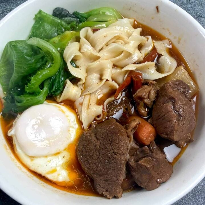 Taiwanese Beef Noodle Soup Recipe