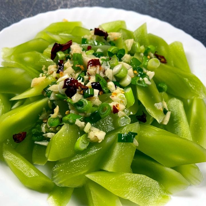 Chinese Celtuce Salad