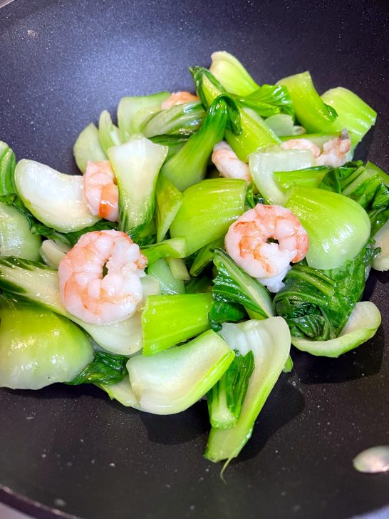 Shrimp Bok Choy Stir Fry • Oh Snap! Let's Eat!