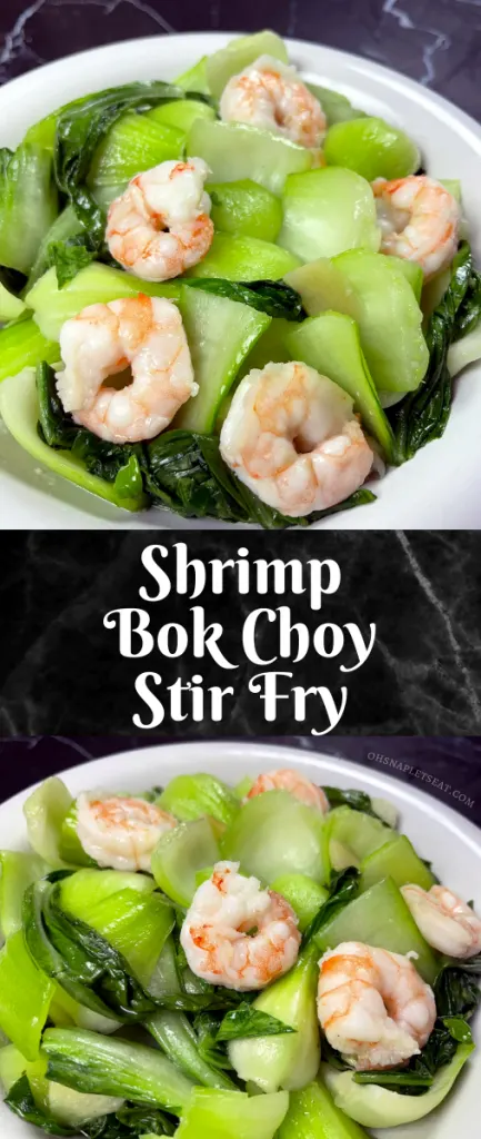 shrimp bok choy stir fry