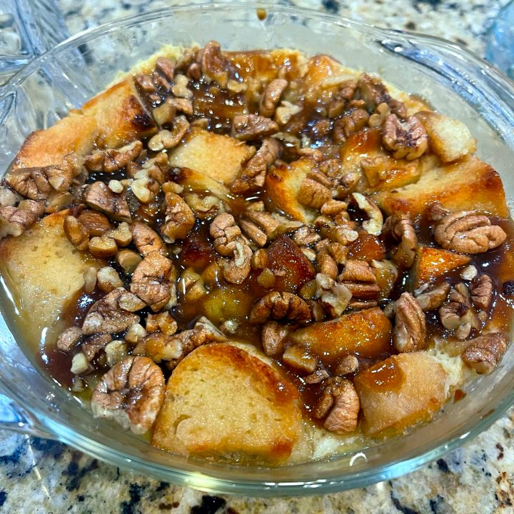 Pecan Pie Bread Pudding