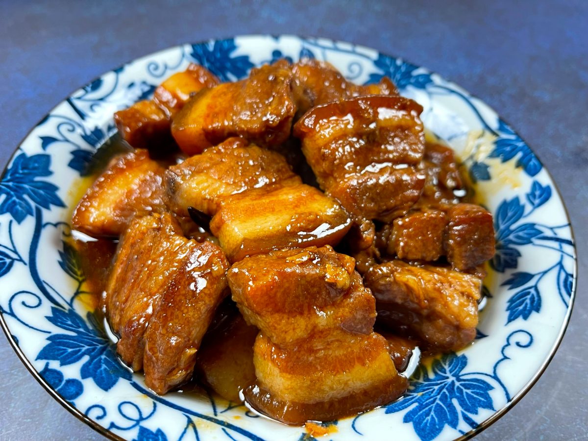 Chinese Red Braised Pork Belly (Hong Shao Rou) • Oh Snap! Let's Eat!