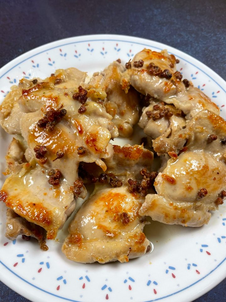 Sichuan Peppercorn Chicken Thighs • Oh Snap! Let's Eat!