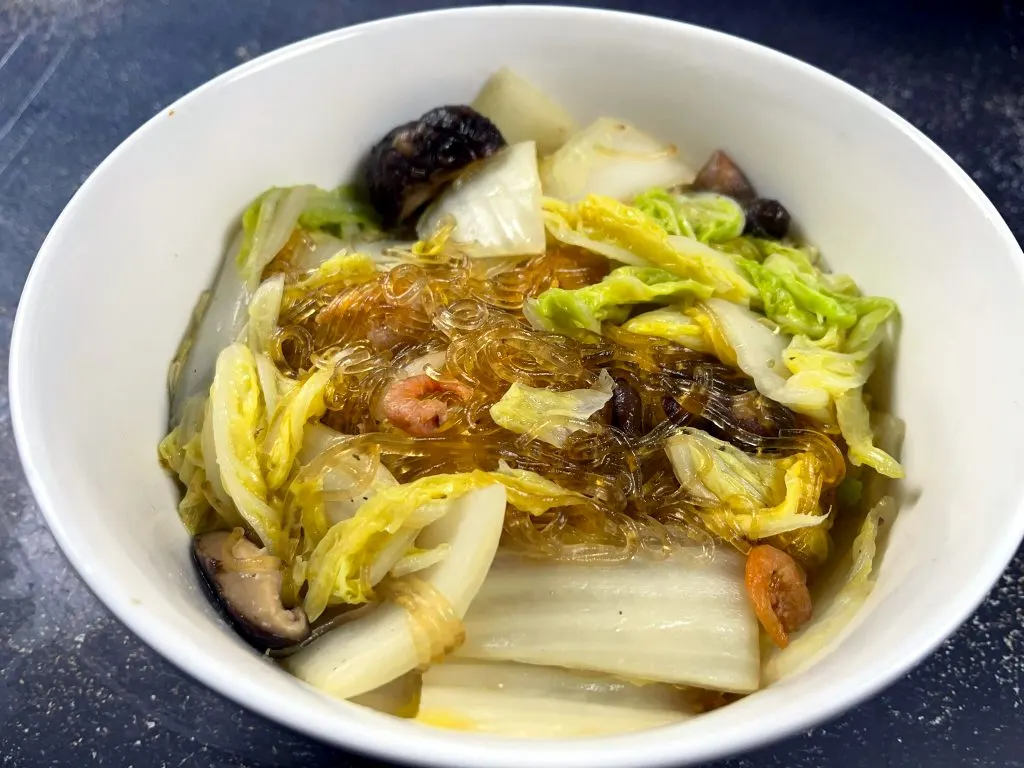 Napa Cabbage Glass Noodles