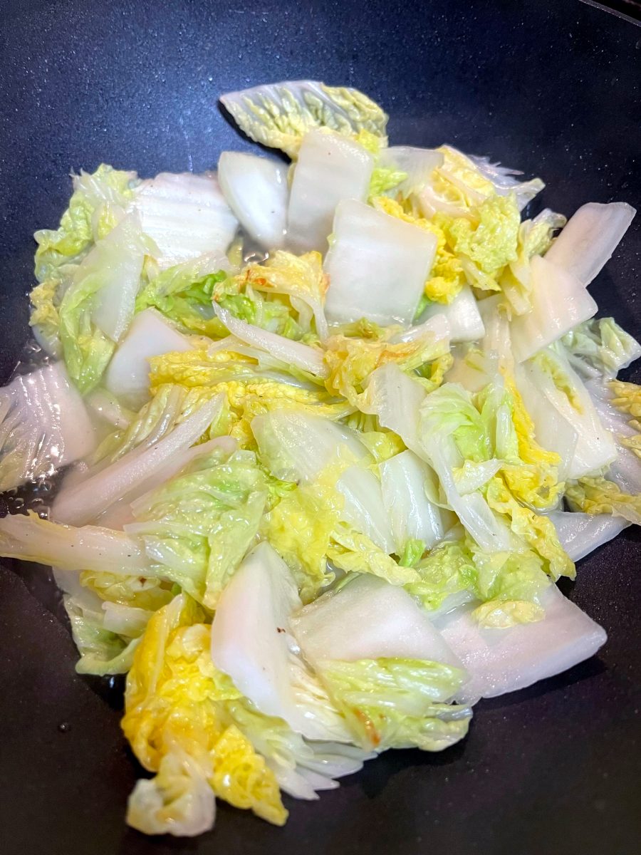 Napa Cabbage Glass Noodles Stir Fry • Oh Snap! Let's Eat!