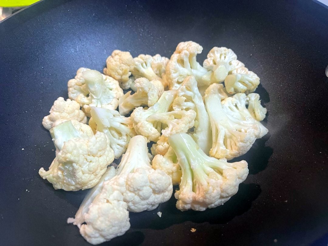 Stir Fry Cauliflower • Oh Snap! Let's Eat!