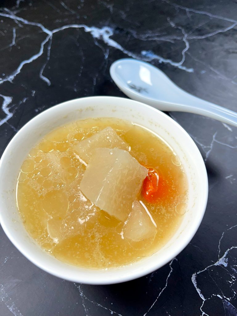 Daikon Radish Pork Soup is a classic Chinese soup made with daikon radish, pork bone broth, ginger, and garlic. Here's how to make at home.