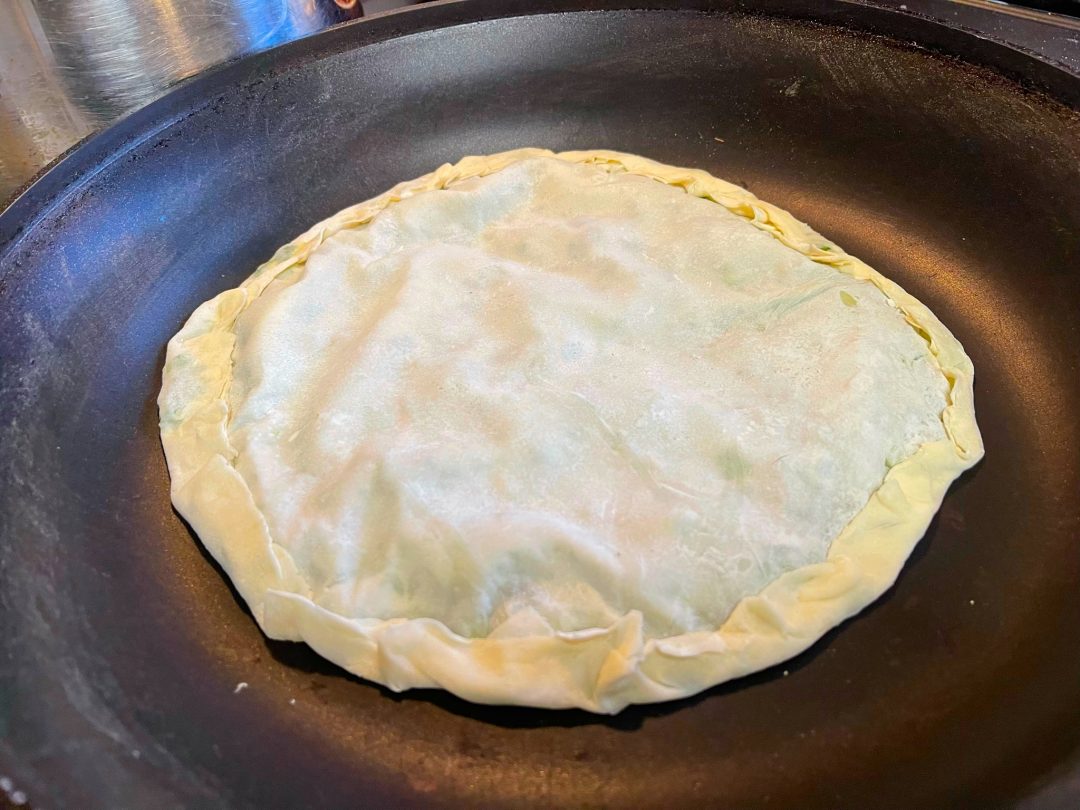 Chinese Garlic Chives Pancakes • Oh Snap! Let's Eat!