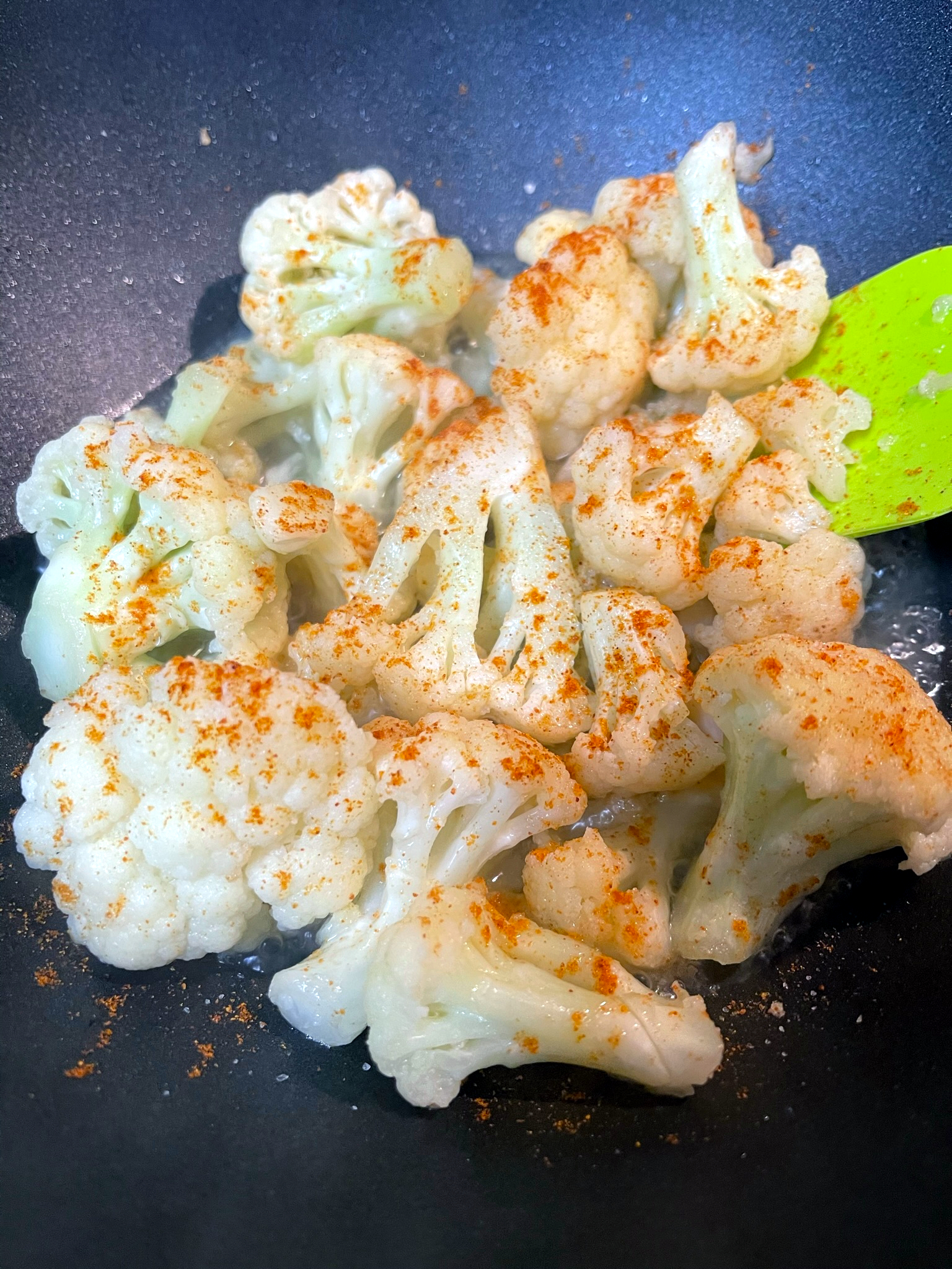 stir fry cauliflower