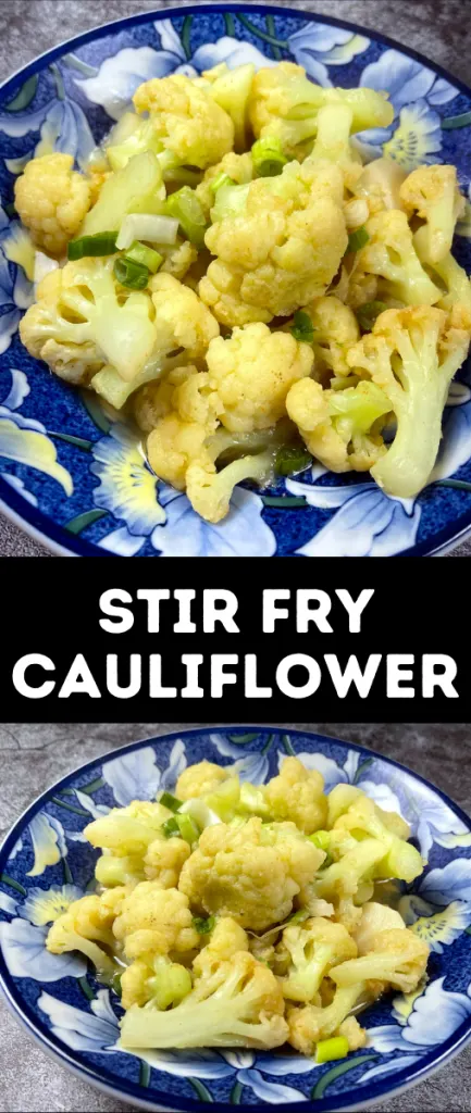 stir fry cauliflower