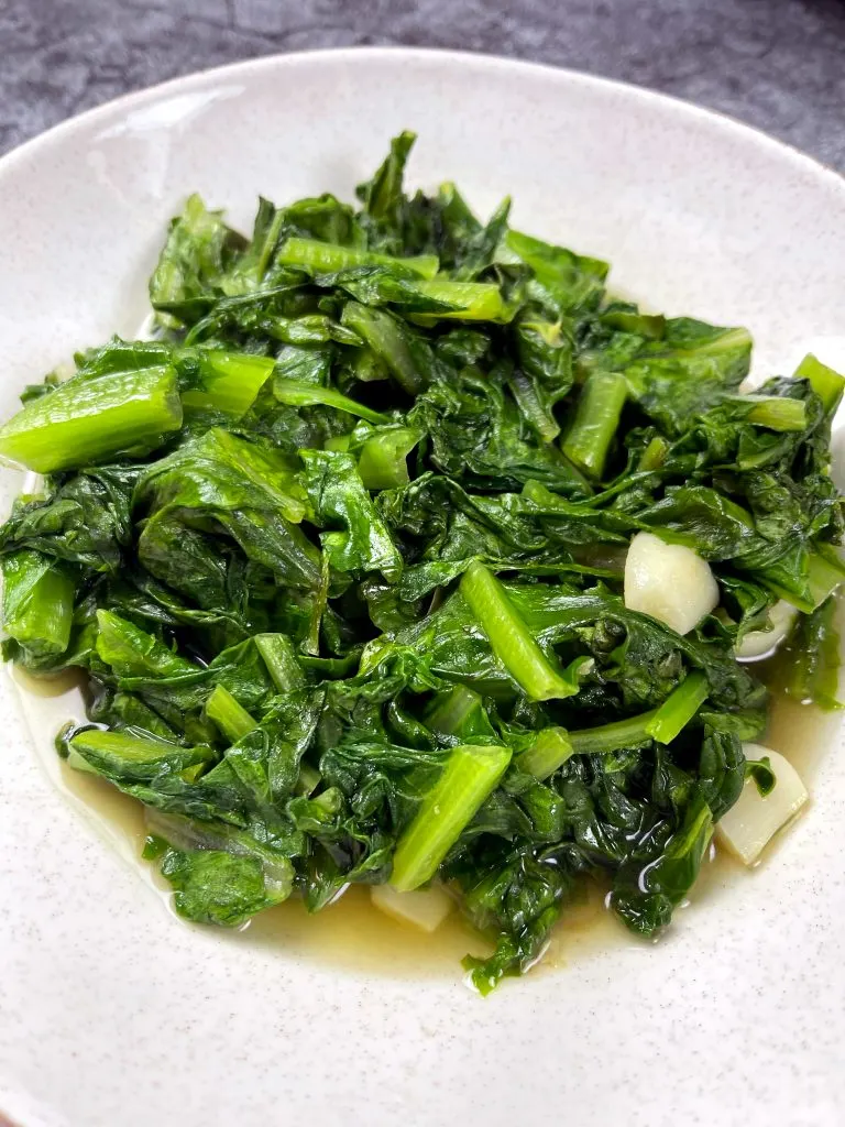 Stir Fry A Choy Recipe (Taiwanese Lettuce)