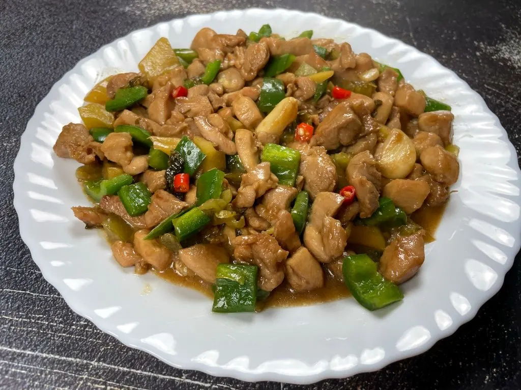 Chinese Chicken with Pickled Mustard Greens (Suan Cai)
