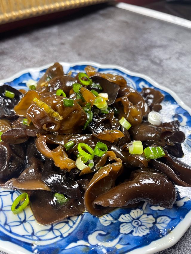 Wood Ear Mushroom Salad • Oh Snap! Let's Eat!