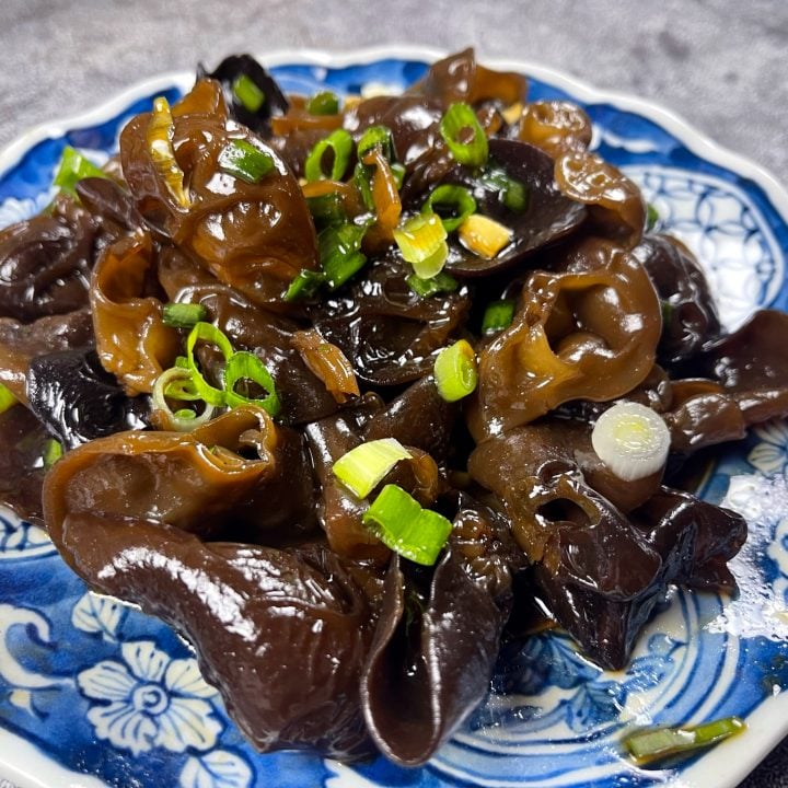 Wood Ear Mushroom Salad