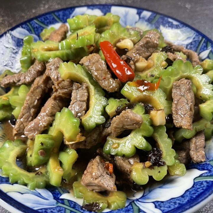 Beef with Bitter Melon Stir Fry Recipe