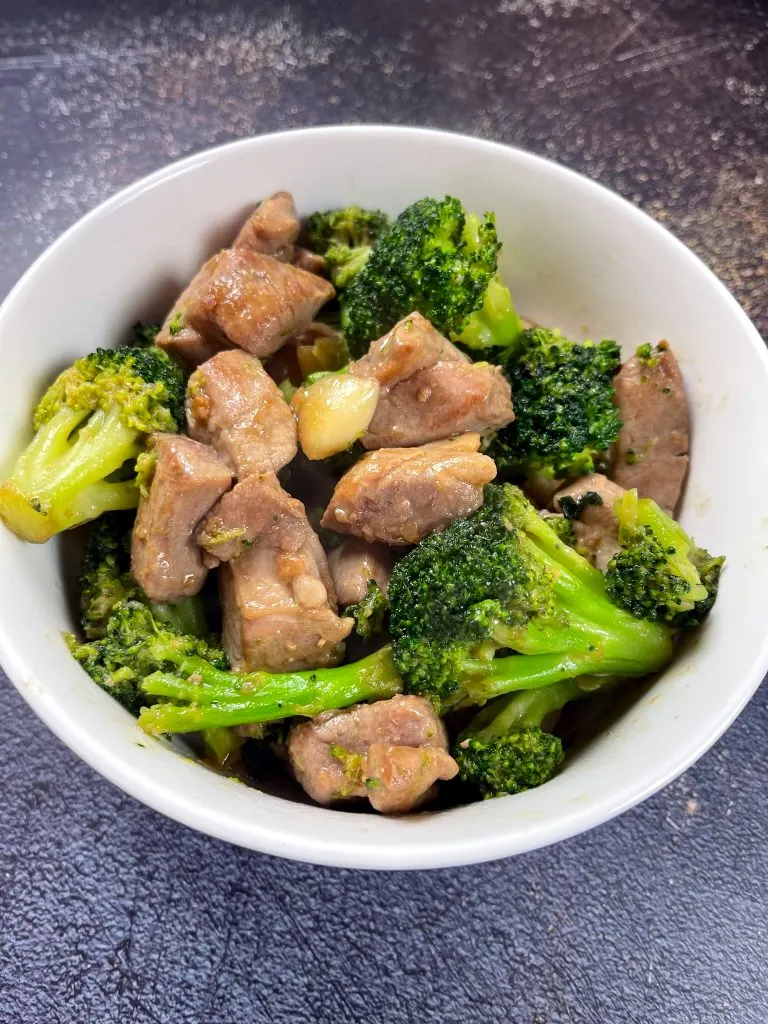 broccoli pork stir fry